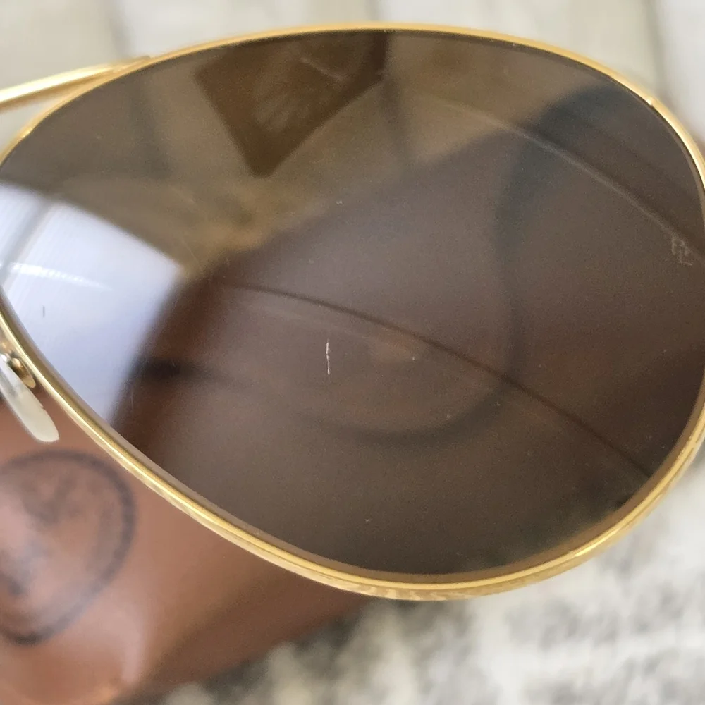 VINTAGE RAY BAN B&L B15 TOP-GRADIENT MIRRORED  AVIATOR SUNGLASSES‎